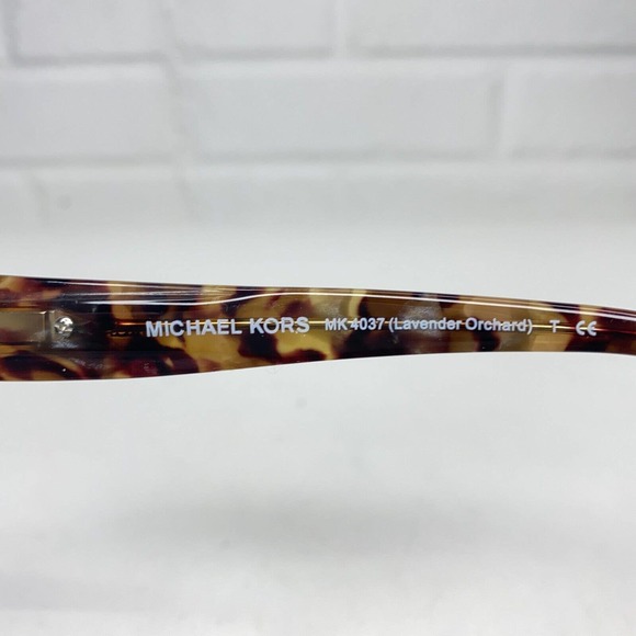 MICHAEL KORS MK4037 Lavender Orchard 3210 Havana Brown Eyeglasses 51-16 H2374‎ main image 4